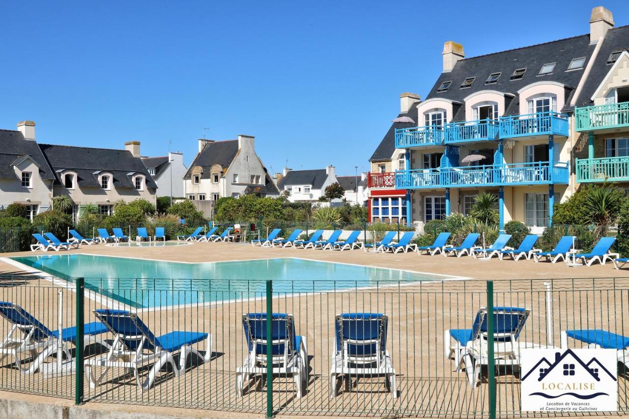Localise - A06 - Entierement De Plain-Pied Avec Petite Vue Mer - Donnant Sur La Piscine Et Le Jardin - Wifi Inclus - Draps Inclus - Guilvinec Zewnętrze zdjęcie