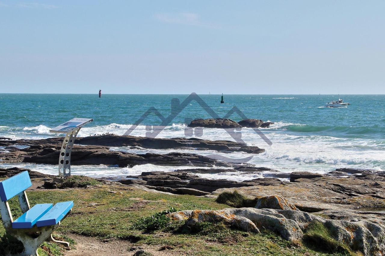 Localise - A06 - Entierement De Plain-Pied Avec Petite Vue Mer - Donnant Sur La Piscine Et Le Jardin - Wifi Inclus - Draps Inclus - Guilvinec Zewnętrze zdjęcie