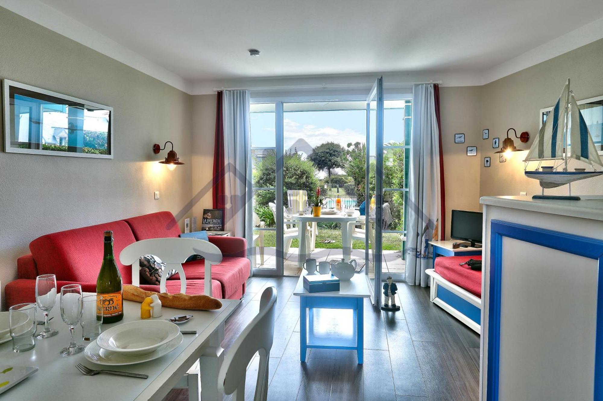 Localise - A06 - Entierement De Plain-Pied Avec Petite Vue Mer - Donnant Sur La Piscine Et Le Jardin - Wifi Inclus - Draps Inclus - Guilvinec Zewnętrze zdjęcie