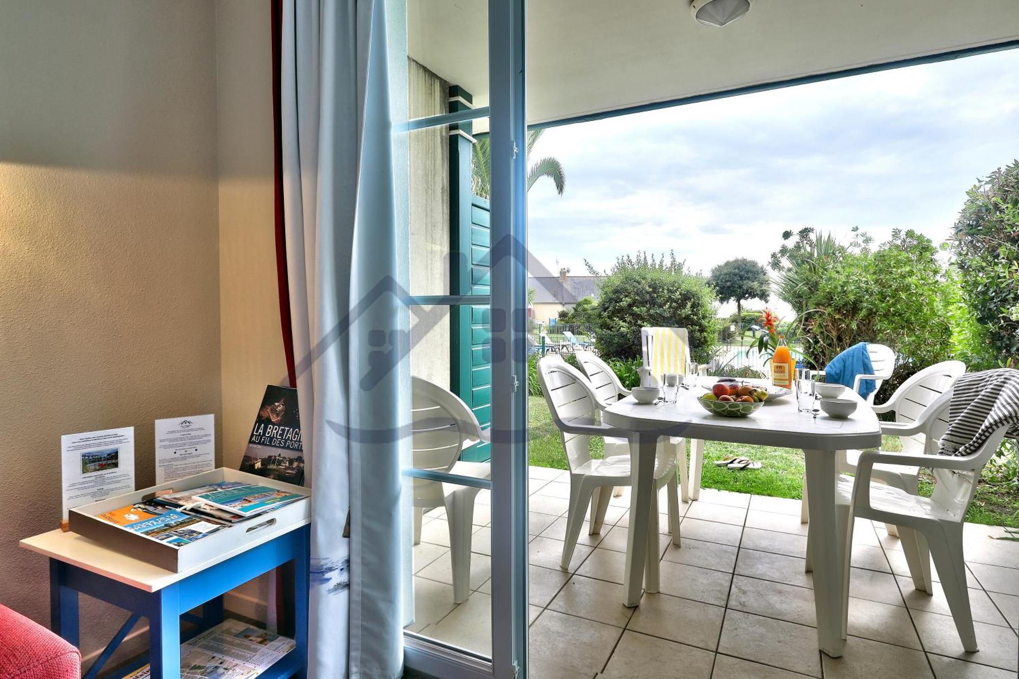 Localise - A06 - Entierement De Plain-Pied Avec Petite Vue Mer - Donnant Sur La Piscine Et Le Jardin - Wifi Inclus - Draps Inclus - Guilvinec Zewnętrze zdjęcie