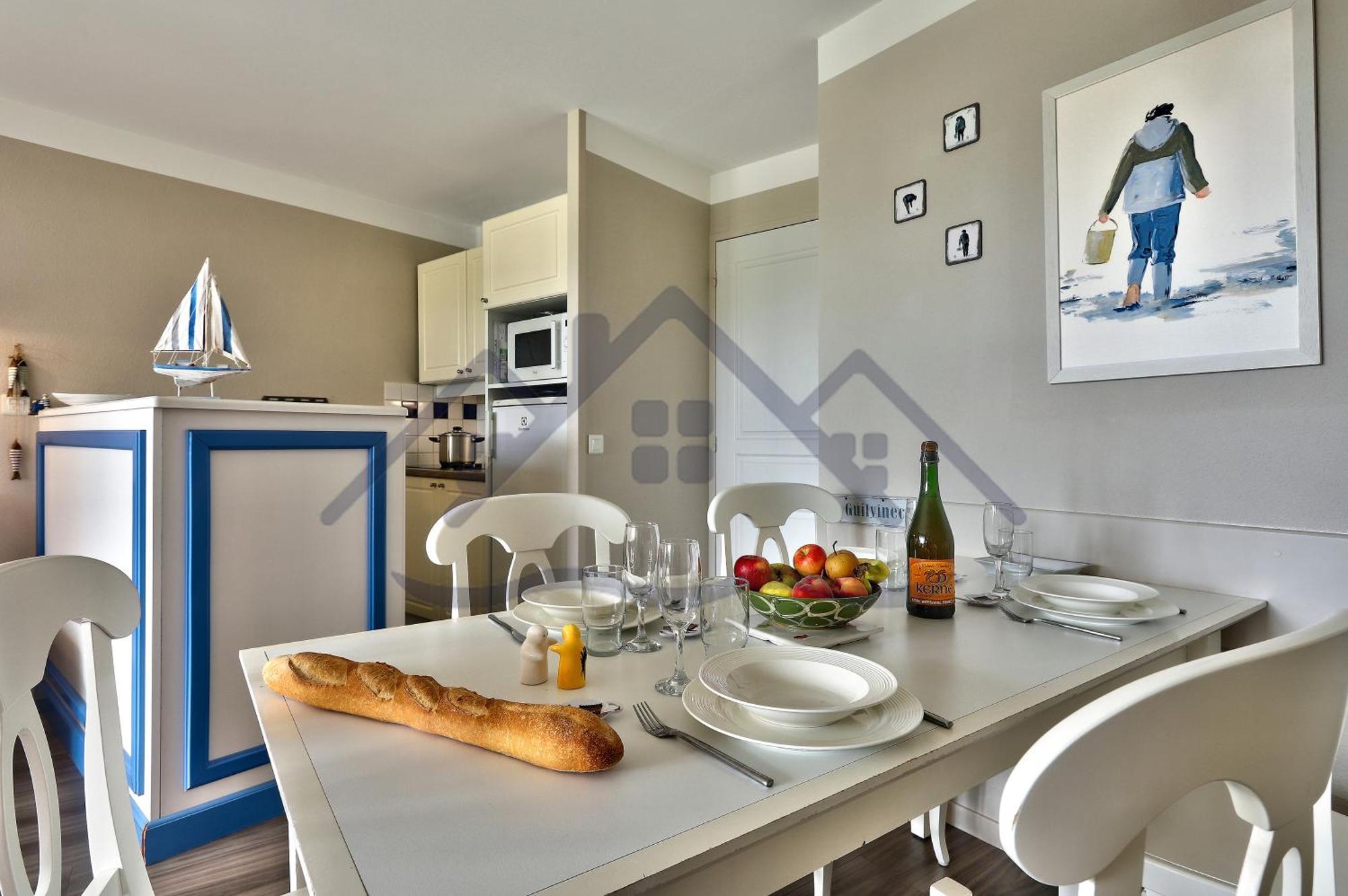 Localise - A06 - Entierement De Plain-Pied Avec Petite Vue Mer - Donnant Sur La Piscine Et Le Jardin - Wifi Inclus - Draps Inclus - Guilvinec Zewnętrze zdjęcie